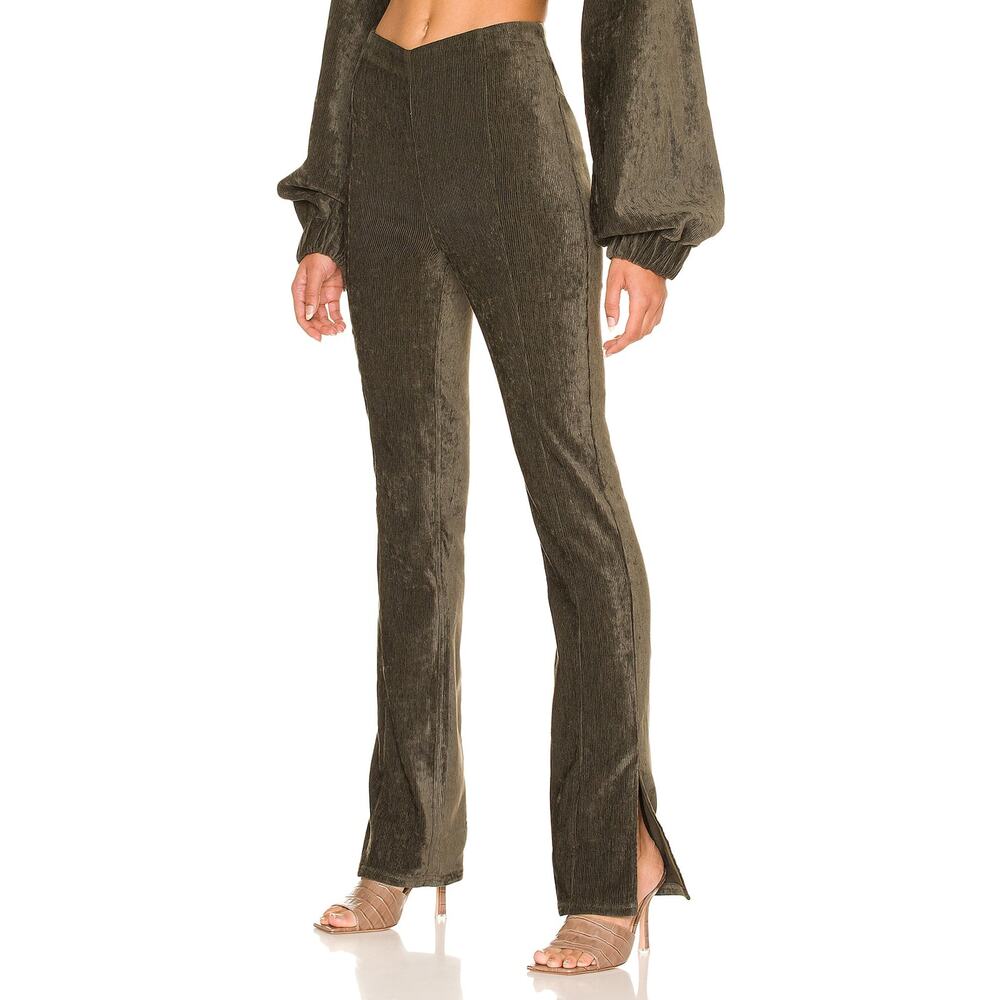 Tularosa Corduroy Green Valerie Pants Size XXS